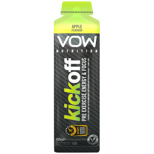 Kick Off Single - Pre Exercise Energy Gel Apple 60g